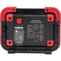 Portable Work Light, LED, 10 W, 1000 Lumens, Plastic Housing Solutions industrielles ALPHA