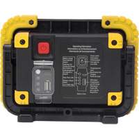 Portable Work Light, LED, 10 W, 1000 Lumens, Plastic Housing Solutions industrielles ALPHA