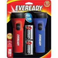 Eveready&reg; General Purpose Flashlight Kit, LED, 25 Lumens, D Batteries Solutions industrielles ALPHA