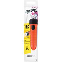 Intrinsically Safe&reg; Handheld Flashlight, LED, 150 Lumens, D Batteries Solutions industrielles ALPHA