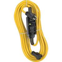 Ensemble de cordon DDFT &agrave; r&eacute;initialisation automatique, 120 V, 15 A, Cordon de 25' Solutions industrielles ALPHA