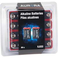 Piles alcalines industrielles, 9 V Solutions industrielles ALPHA