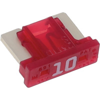 Fusible &agrave; lames pour automobiles LP de la s&eacute;rie MINI, Cartouche, 10 A, 58 V Solutions industrielles ALPHA