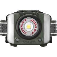 Lampe frontale FL97R &agrave; trois couleurs avec syst&egrave;me Twist Focus et commande vocale, DEL, 830 lumens, 2 hres de fonctionnement, piles Rechargeable Solutions industrielles ALPHA