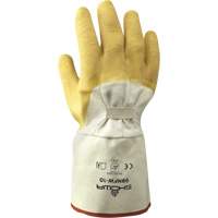 Gants robustes 99NFW, 10/Grand, R&ecirc;vetement Latex de caoutchouc, Enveloppe en Coton Solutions industrielles ALPHA